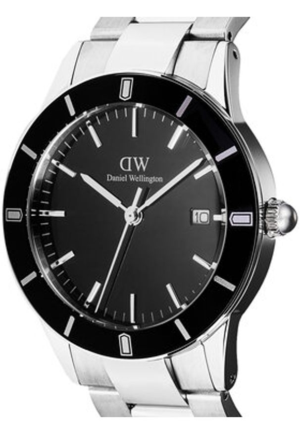 Daniel Wellington Zegarek Iconic Paradigma 40 DW00100822 Czarny. Kolor: czarny