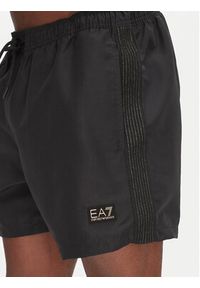EA7 Emporio Armani Szorty kąpielowe 7M000530 AF13241 UC001 Czarny Regular Fit. Kolor: czarny. Materiał: syntetyk