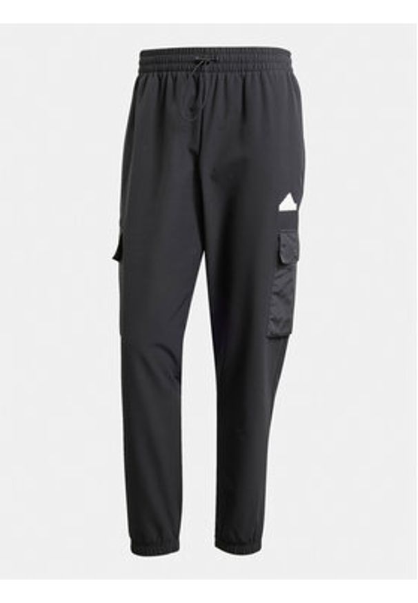 Adidas - adidas Spodnie dresowe City Escape IR5179 Czarny Regular Fit. Kolor: czarny. Materiał: syntetyk