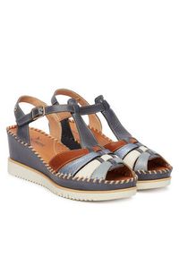 Pikolinos Sandały Aguadulce W3Z-1836C1 Niebieski. Kolor: niebieski. Materiał: skóra #4