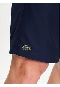 Lacoste Szorty tenisowe GH353T Granatowy Regular Fit. Kolor: niebieski. Materiał: syntetyk