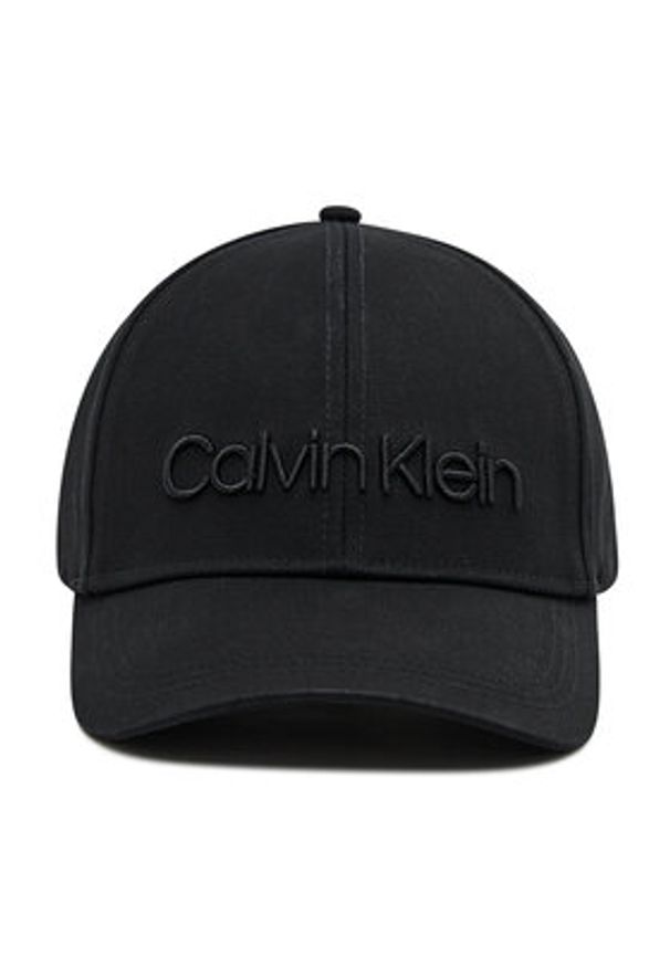 Calvin Klein Czapka z daszkiem Embroidery Bb Cap K50K505737 Czarny. Kolor: czarny. Materiał: materiał