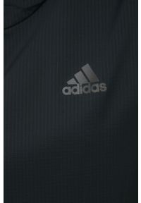 adidas Performance kurtka do biegania Run Fast HB9271 kolor czarny przejściowa. Kolor: czarny. Materiał: tkanina, materiał. Długość: krótkie #3