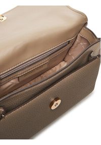 MICHAEL Michael Kors Torebka Claire 30T4GC7L3T Beżowy. Kolor: beżowy. Materiał: skórzane