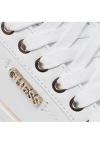 Guess Sneakersy Beckie FL7BKI ELE12 Biały. Kolor: biały. Materiał: skóra #4