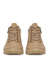 Rieker Sneakersy 50903-20 Beżowy. Kolor: beżowy. Materiał: syntetyk, materiał #6