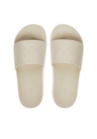 Calvin Klein Klapki Pool Slide - Jacq HW0HW02420 Écru. Materiał: materiał #3