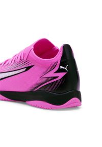 Buty piłkarskie męskie Puma Ultra Match It. Zapięcie: sznurówki. Kolor: wielokolorowy, różowy, czarny, biały. Materiał: materiał, syntetyk. Szerokość cholewki: normalna. Sport: piłka nożna