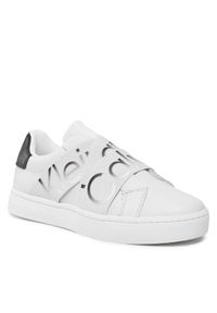Calvin Klein Jeans Sneakersy Classic Cupsole Elast Lth YW0YW01443 Biały. Kolor: biały. Materiał: skóra #1