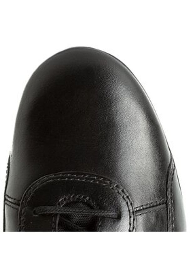 Geox Półbuty U Symbol A U74A5A 00043 C9999 Czarny. Kolor: czarny. Materiał: skóra