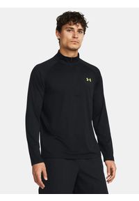 Bluza fitness męska Under Armour Tech 2.0 1/2 Zip. Kolor: czarny. Długość rękawa: długi rękaw. Sport: fitness