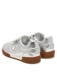 Coach Sneakersy Match CCI44 Srebrny. Kolor: srebrny. Materiał: skóra #3