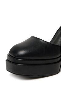 DeeZee Półbuty LW85478-6 Czarny. Kolor: czarny. Materiał: skóra #3