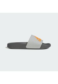 Adidas - adilette Shower Slides. Kolor: wielokolorowy, pomarańczowy, szary