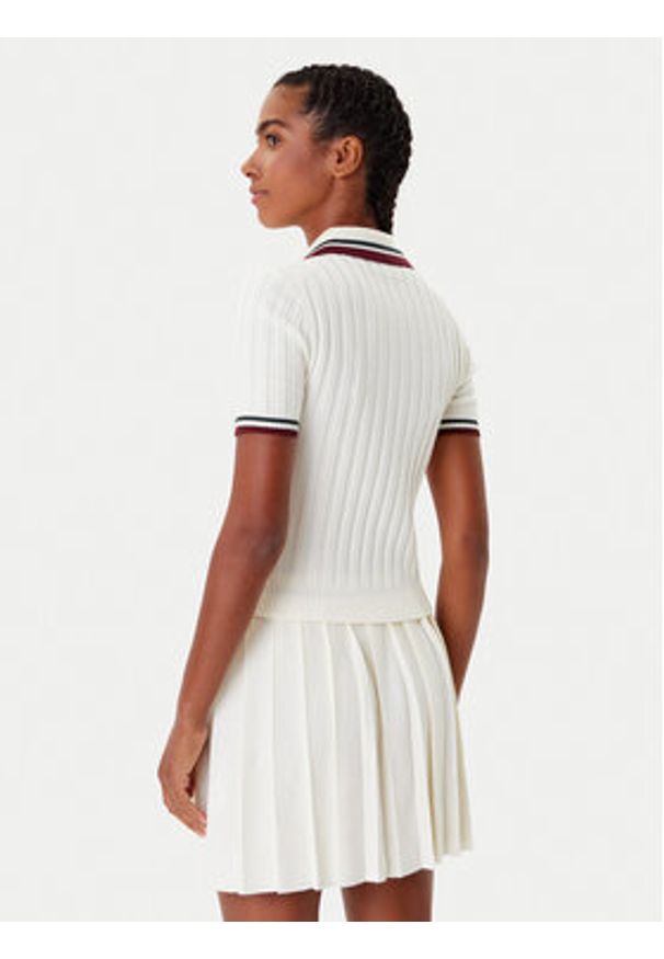 Guess Sweter V5BP04 Z1152 Biały Regular Fit. Kolor: biały. Materiał: akryl