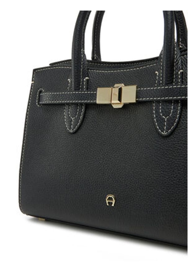 Aigner Torebka 133008 Czarny. Kolor: czarny. Materiał: skórzane