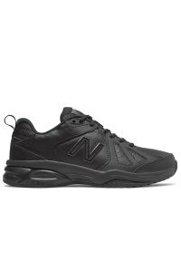 Buty New Balance WX624AB5 - czarne. Okazja: na co dzień. Kolor: czarny. Materiał: skóra. Sport: fitness #1