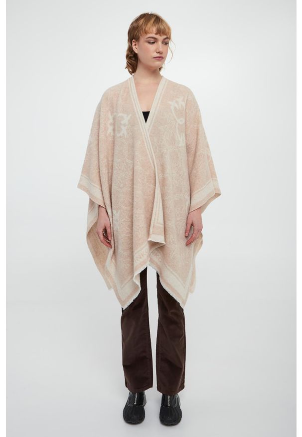 Pinko - Ponczo damskie wełniane Croazia PINKO. Materiał: wełna