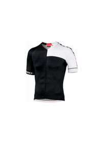 KROSS BIKES - Koszulka Kross Czarny Biały - Pro Jersey. Kolor: czarny, biały, wielokolorowy. Materiał: poliester. Sport: kolarstwo