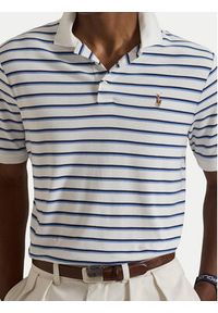 Polo Ralph Lauren Polo 710974586500 Biały Custom Slim Fit. Typ kołnierza: polo. Kolor: biały. Materiał: bawełna #5