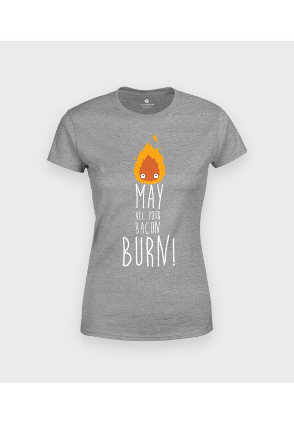 MegaKoszulki - Koszulka damska Burn. Materiał: bawełna