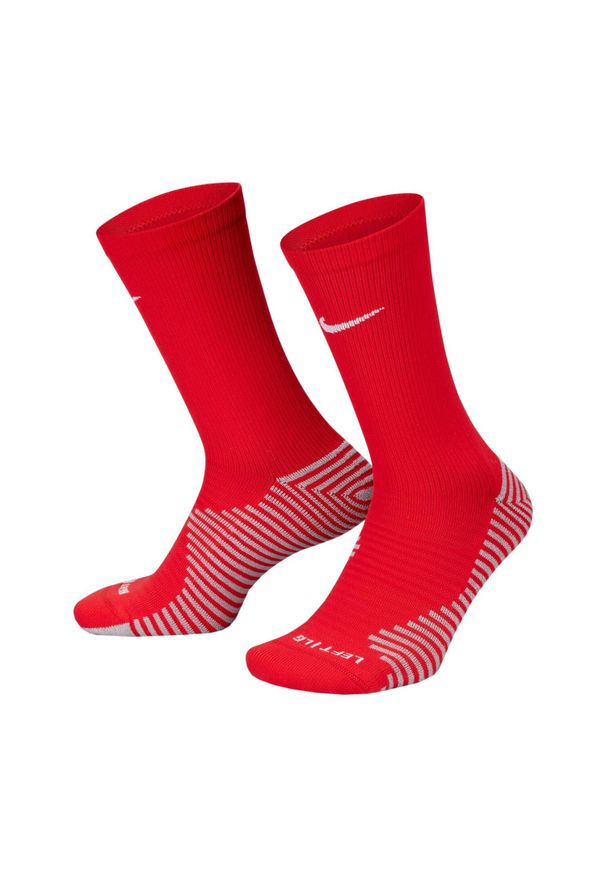 Nike - Skarpety Piłkarskie Unisex Strike Dla Dorosłych. Kolor: czerwony. Sport: piłka nożna