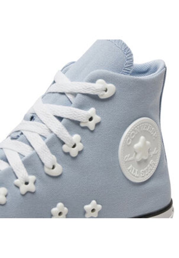 Converse Trampki Chuck Taylor All Star Stars A07216C Błękitny. Kolor: niebieski. Materiał: materiał