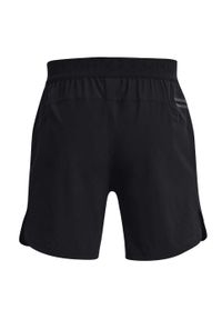 Szorty Under Armour Peak. Kolor: czarny, szary, wielokolorowy. Sport: fitness, bieganie