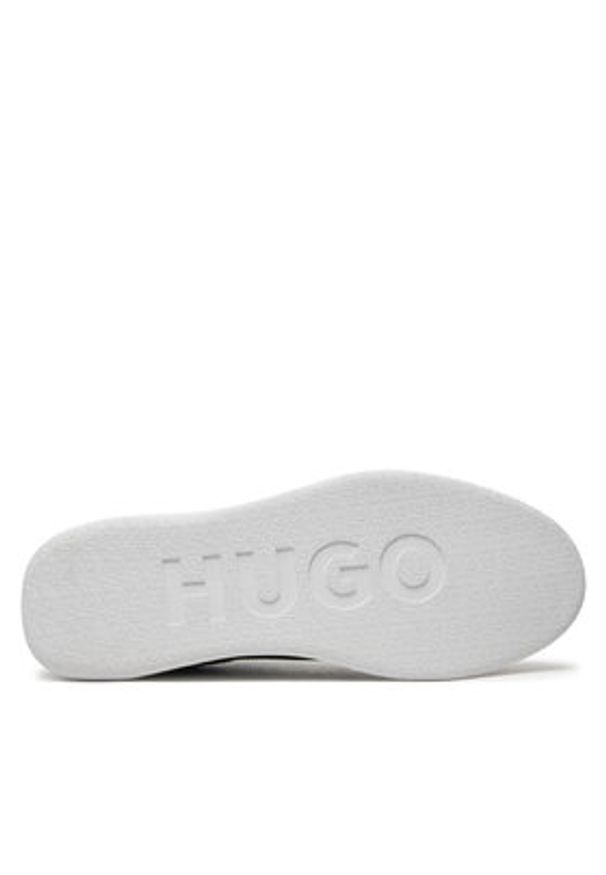 Hugo Sneakersy Riven Tenn punyl 50523439 Czarny. Kolor: czarny. Materiał: skóra