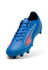 Puma - Korki ULTRA 6 PLAY FG/AG PUMA Blue. Materiał: skóra. Sport: piłka nożna