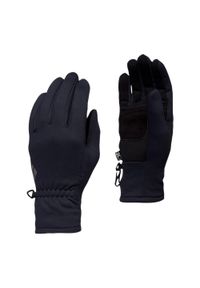 Rękawice turystyczne unisex Black Diamond Midweight Screentap. Kolor: czarny. Sport: turystyka piesza