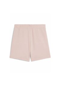 Puma - Damskie szorty z wysokim stanem i małym logo No.1 ESS 5'' PUMA Rose Quartz Pink. Stan: podwyższony. Kolor: różowy