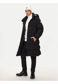After Label Kurtka puchowa Alaska A00014 Czarny Regular Fit. Kolor: czarny. Materiał: syntetyk. Sezon: zima