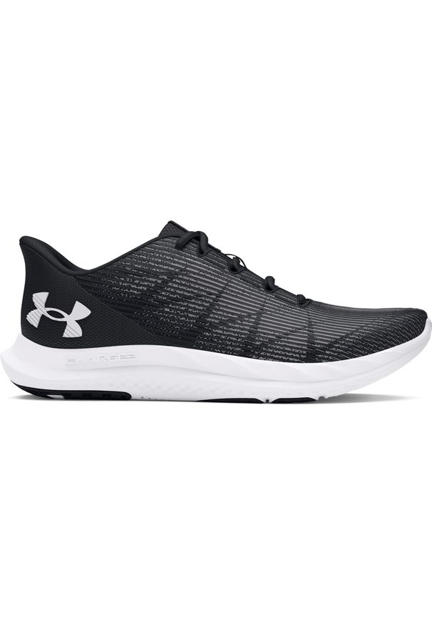 Buty do biegania Under Armour Speed Swift. Kolor: biały, wielokolorowy, czarny. Materiał: materiał, syntetyk. Szerokość cholewki: normalna. Sport: bieganie