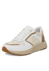 Rieker Sneakersy N8501-60 Beżowy. Kolor: beżowy. Materiał: skóra #5