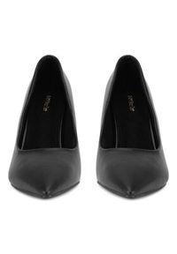 DeeZee Szpilki KX2306213 Czarny. Kolor: czarny. Materiał: skóra. Obcas: na szpilce #5