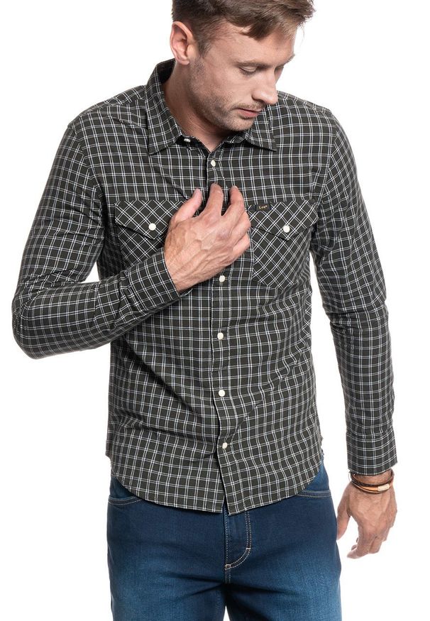 Lee - LEE CLEAN WESTERN SHIRT SERPICO GREEN L644RFOJ 112115613