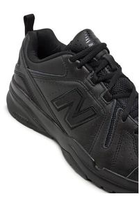 New Balance Sneakersy 608's MX608AB5 Czarny. Kolor: czarny. Materiał: skóra