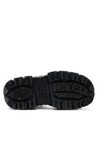 NEW ROCK Sandały M-BIOS130-C7 Czarny. Kolor: czarny. Materiał: skóra. Styl: rockowy #6
