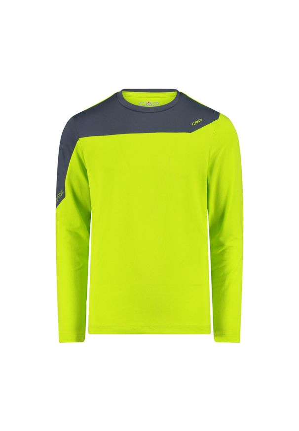 Koszulka dziecięca turystyczna CMP 34N3224. Kolor: żółty, wielokolorowy, zielony. Sport: turystyka piesza