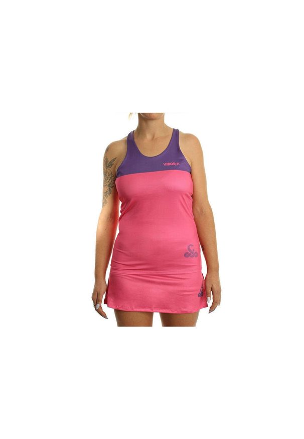 VIBORA - T-shirt Vibor-A Naya Woman. Kolor: wielokolorowy, fioletowy, różowy