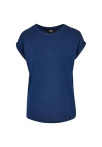 Urban Classics - Koszulka Damska Z Rozszerzonym Ramieniem. Kolor: niebieski. Sport: turystyka piesza #1