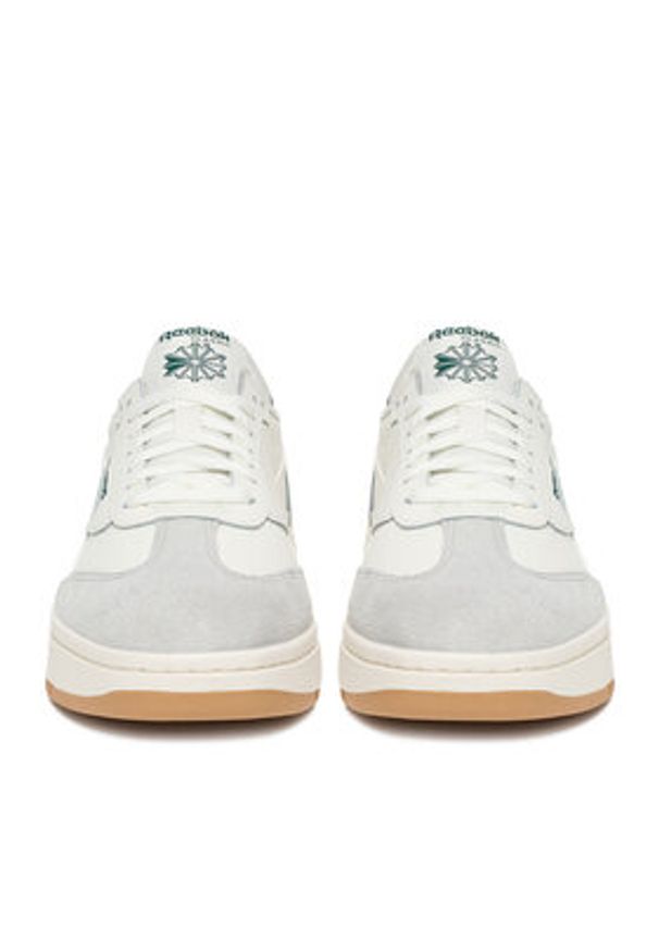 Reebok Sneakersy EO-CAMPIO XT DOUBLE 100249565 Écru. Materiał: skóra