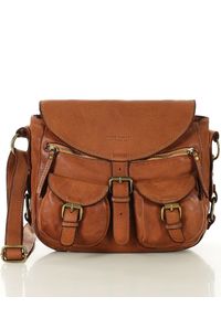 Torebka damska MARCO MAZZINI v149b camel. Sezon: lato, jesień. Materiał: skórzane. Styl: vintage, elegancki, casual. Rodzaj torebki: na ramię