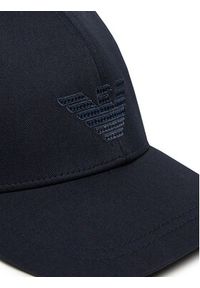 Emporio Armani Czapka z daszkiem EX000005 AF12610 UB102 Granatowy. Kolor: niebieski. Materiał: bawełna, materiał #2