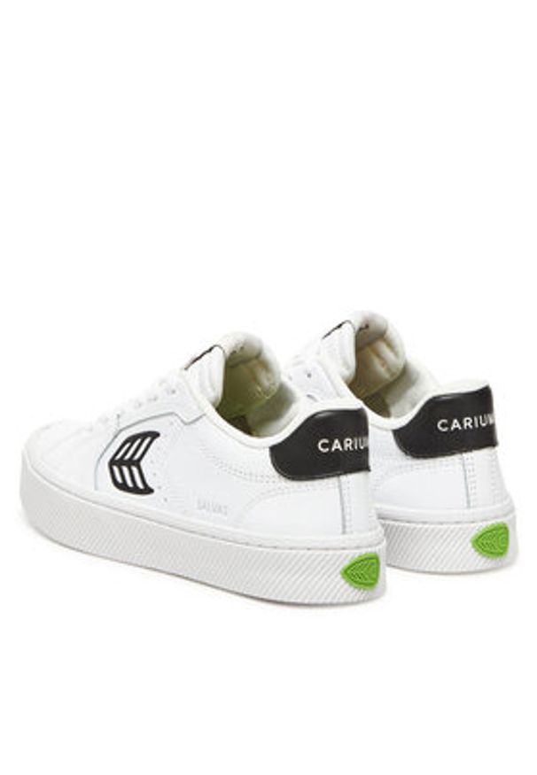 CARIUMA Sneakersy Salvas 411301W21W080 Biały. Kolor: biały. Materiał: skóra
