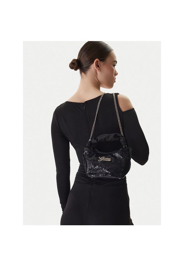 Torebka Guess. Kolor: czarny