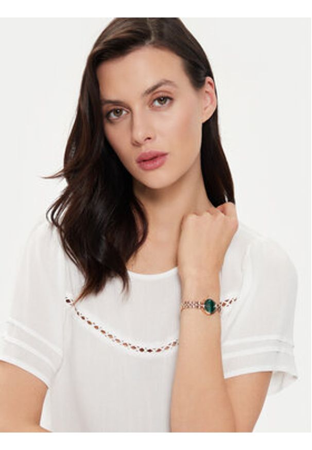 Daniel Wellington Zegarek Elan Lumine Malachite DW00100721 Złoty. Kolor: złoty
