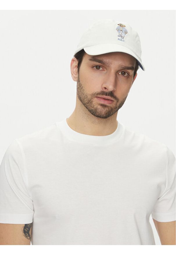 Polo Ralph Lauren Czapka z daszkiem 710963775001 Écru. Materiał: materiał, bawełna