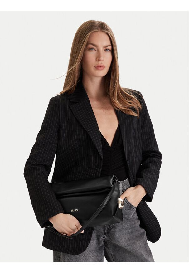 Liu Jo Torebka AF5097 E0077 Czarny. Kolor: czarny. Materiał: skórzane